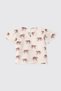 Girls' Ecru-Powder Blouse - 2