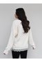 Lace Detailed V-Neck Knitwear Sweater - 3