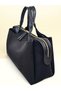 Black, Nubuck, Spacious, Adjustable Long Strap, Women's, Clutch Bag and Shoulder Bag - 4