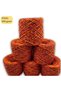 Hand-Wound Special Blend 800 g, 2-Ply Yarn, Woolen Red-Orange ES291