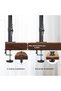 Pholiten Monitor Mount for 13-32 Inch Screens up to 10 kg, Adjustable Monitor Mount, Screen Mount Tilt, Swivel, Rotatable VESA 75x75 mm/100x100 mm - 4