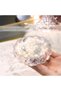 1Pc Clear Glass Candy Dish Storage Jar with Lid Candy Sugar Coffee Cookie Jar Jewelry Box Trinket Jar Glass(260ml) - 6