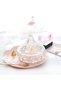 1Pc Clear Glass Candy Dish Storage Jar with Lid Candy Sugar Coffee Cookie Jar Jewelry Box Trinket Jar Glass(260ml) - 7