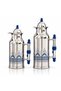 Royal Blue Trams Set with Luxury Traditional Patterns | - 2