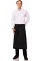 Unisex Bistro Chef Apron, White, One Size - 2