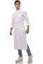 Unisex Bistro Chef Apron, White, One Size - 2