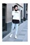 Buttoned Half Shirt Skirt (Polymatic)