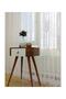 Custom Knitted Textured Tulle Curtain, 350x260, Normal Pleat, 1/2.5 - 5