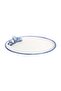 Blue Butterfly Oval Srv Tbgı