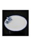 Blue Butterfly Oval Srv Tbgı - 3