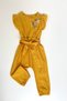 Girl's Floral Embroidered Jumpsuit - 2