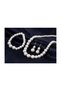 Pearl Set Necklace Earrings Bangle Women Pearl Jewelry Set Wedding Dress Pearl Set Wedding Engagement Bridal Jewelry - 2