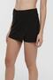 Woman's Black Skirt Sea Shorts - 3