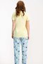 Rolypoly Light Yellow Women's Single Pajama Bottom (This Product Only Includes the Product Bottom) - 3
