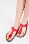 Red Women's Slippers B777731009 - 2