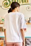 Women's White Ocean T-shirt TSH-19000294 - 5
