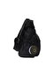 التجعيد حقيبة المرأة حقيبة الكتف حقيبة قماش B4100black - 4