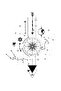 تي شيرت نسائي أبيض Hidden Constellation - 2