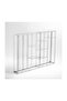 45x30x6cm Silver 18 Compartments 2 Lids Glass Jewelry Accessory Jewelry Box Organizer Stand Handmade