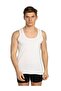 Men's White 8-Piece Classic Cotton Tank Top - 2