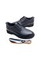Leather Orthopedic Black Winter Men's Shoes - 2
