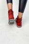 Genuine Leather Women's Sneakers Boots - 4