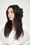 Women's Black Furry Plush Earmuff - 3