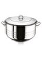 Gastro Stainless Steel Casserole with Lid 24 x 14cm