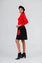 Divitin Flannel Elastic Waist, Pocket, Winter Skirt - 3