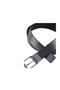Men's Black Genuine Leather Logo Printed Belt Y4s426 Ytu5j 88045 - 4