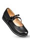 Girl's Orthopedic Shoes Ballet Pssk 651 Black