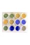 Transparent Plastic Box with Lid Large Size (12 Pieces)