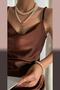 Women's Snake Figure Double Necklace