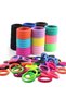 Colorful Rubber Buckle 100 Pieces