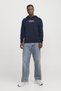 Jack&Jones Men's Sweatshirt 12268422 Sky Captain - 2