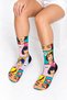 Patterned Printed Women's Ankle Socks - 6