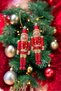 Nutcracker Christmas Ornament Pine Tree Ornament Lead Soldier Santa Claus Tree Ornament Christmas Nutcracker 3 Pieces - 9