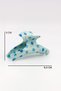 Delicate Curved Blueberry-Patterned Buckled Hair Clip - 3