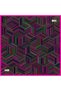Sura Silk Scarf Ist Fuchsia Stripe Pattern 2047 - 06