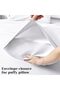 King Size Sheets Set White - Super Soft Cooling Bed Sheets with Deep Pockets Hotel Luxury, 1800 Thre - 5