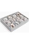 Decorative Black Finish Nordic Shaped Rectangular Desktop Console Goggle - 2