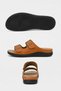 Men's Sandals with Two Straps - Orange - 4