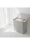 Bamboo laundry bin with lid - 2