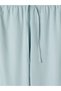 LCW Modest Blue Solid Loose & Wide-Leg Women's Pants, Featuring the ALITA CITY Touch - 6