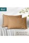 Luxurious Stripe Pillow Covers Set with Envelop Closure Design, Pillowcases 2-Pieces Set, Soft & Coz - 4