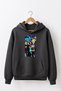 "The Vampire Diaries" Printed Premium Oversized Hooded 3-Ply Cotton Sweatshirt