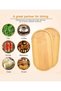 Elegant Presentation – Vegetable Peeler and Bamboo Serving Tray Set - 8