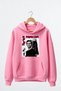 Premium Oversized Hooded 3-Ply Cotton Sweatshirt with Peter Parker Print