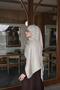 Giraffe-Patterned Jacquard Shawl - 2