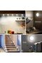 Motion Sensor Light, 3 Pack LED Night Light Rechargeable, 3M/120° Detection Range/Angle, 3 Modes, Cl - 6